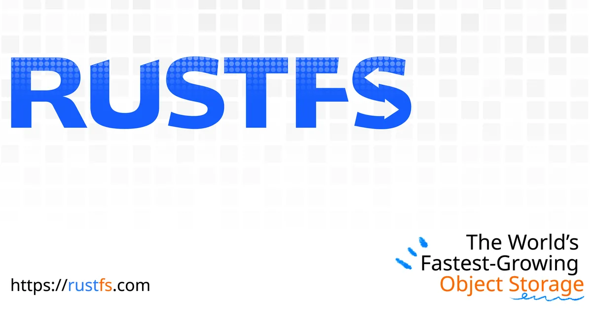 RustFS is an open-source, S3-compatible high-performance object storage system supporting migration and coexistence with other S3-compatible platforms such as MinIO and Ceph. - rustfs/rustfs