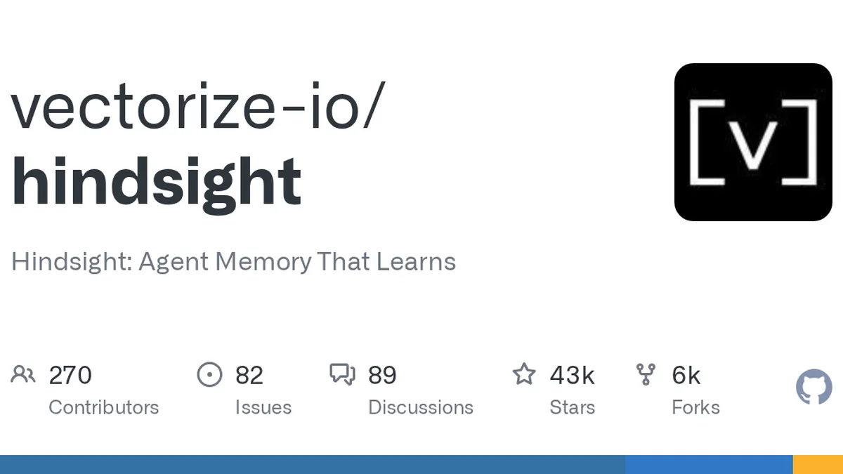 Hindsight: Agent Memory That Learns. Contribute to vectorize-io/hindsight development by creating an account on GitHub.