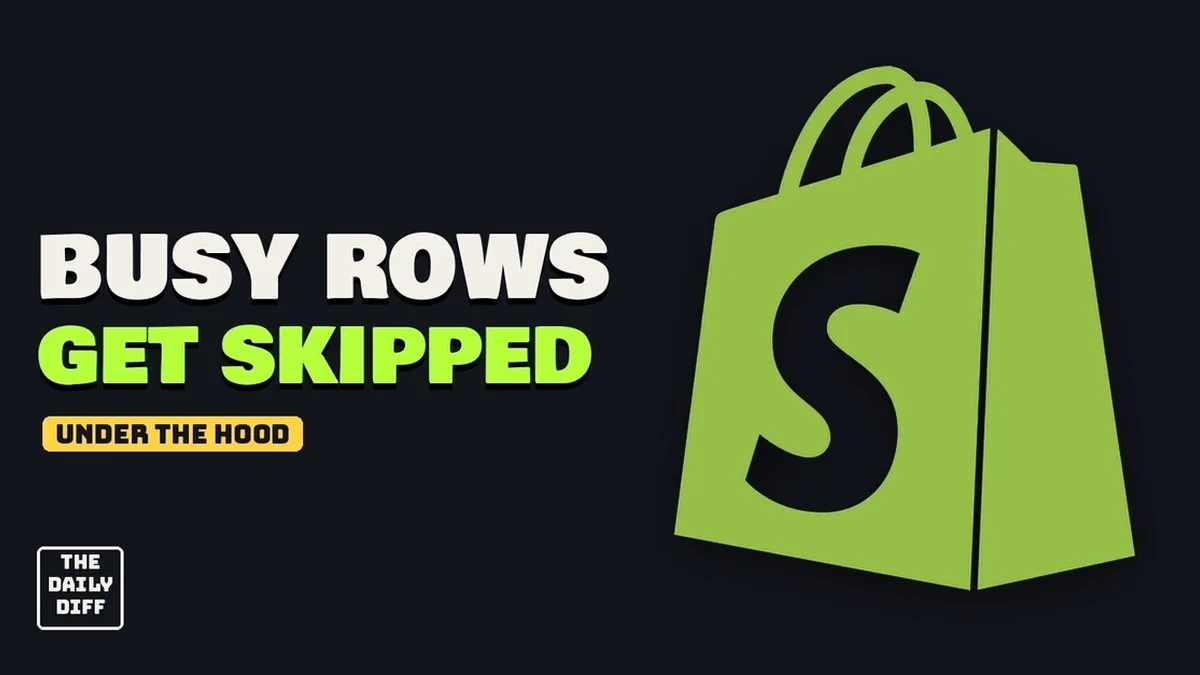 Inventory reservation in MySQL: Shopify's row-lock design
