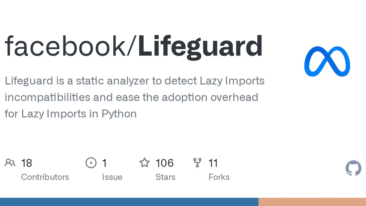 Lifeguard is a static analyzer to detect Lazy Imports incompatibilities and ease the adoption overhead for Lazy Imports in Python - facebook/Lifeguard