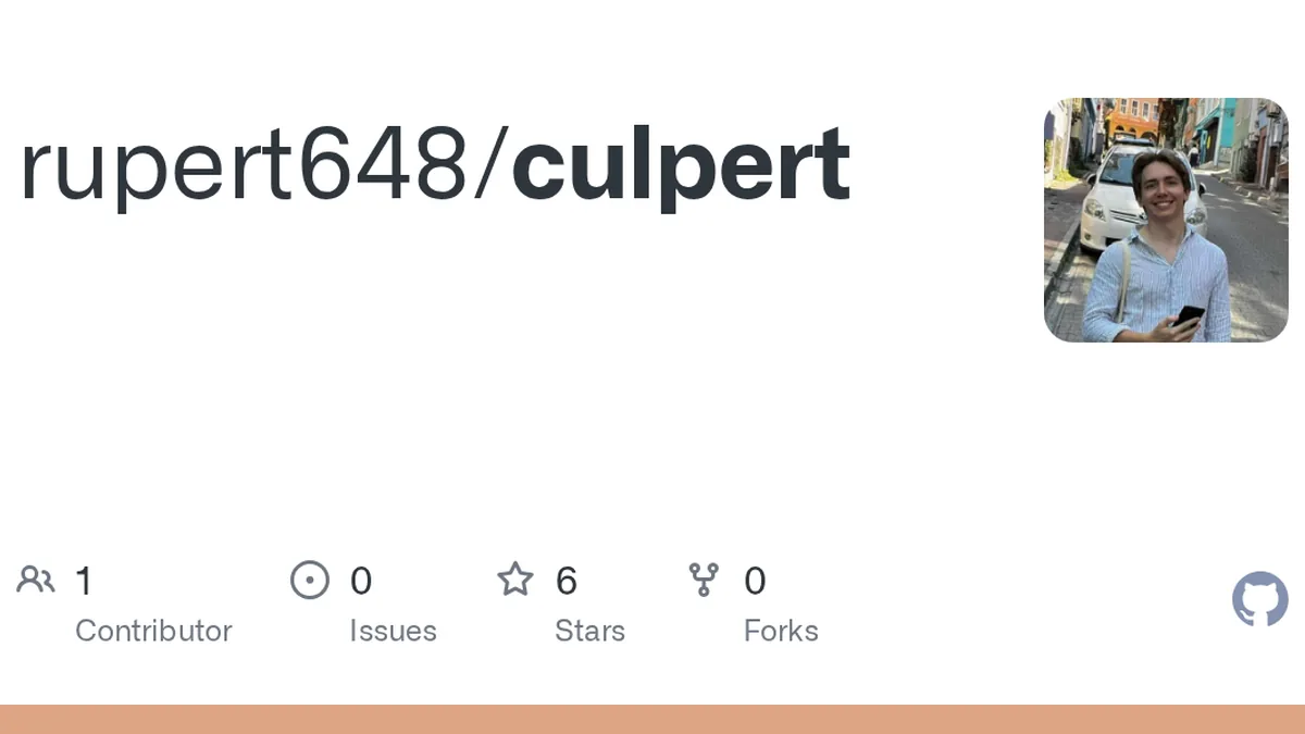 Contribute to rupert648/culpert development by creating an account on GitHub.