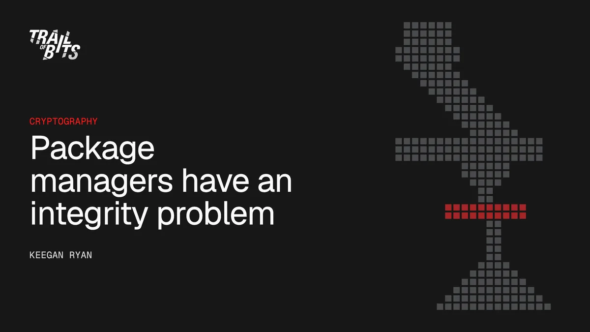 Package managers have an integrity problem
