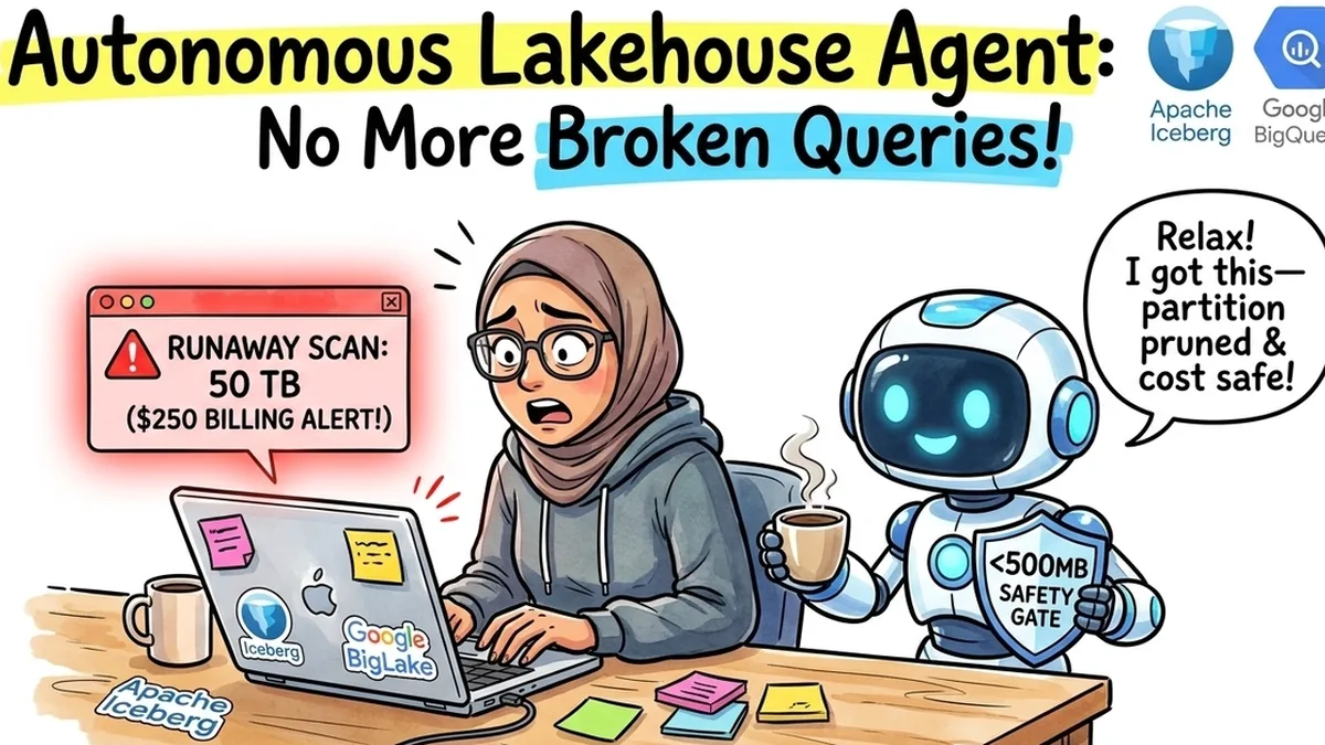 Architecting Autonomous Lakehouse Agents: Governed Iceberg Analytics with Gemini 2.5 Flash and BigLake