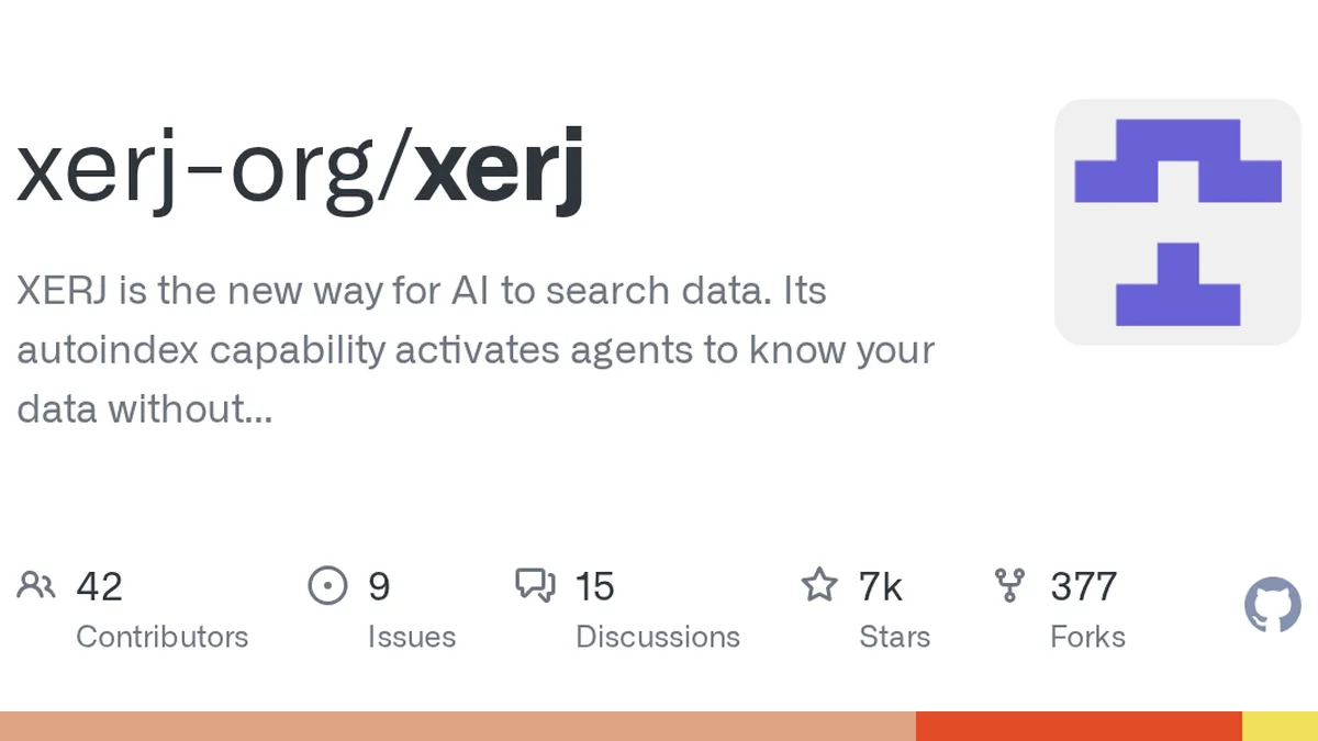 XERJ is the new way for AI to search data. Its autoindex capability activates agents to know your data without the token waste of grep and sed. One command indexes code, docs, logs and PDFs for sea...