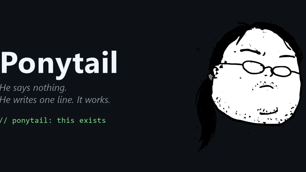 Makes your AI agent think like the laziest senior dev in the room. The best code is the code you never wrote. - DietrichGebert/ponytail