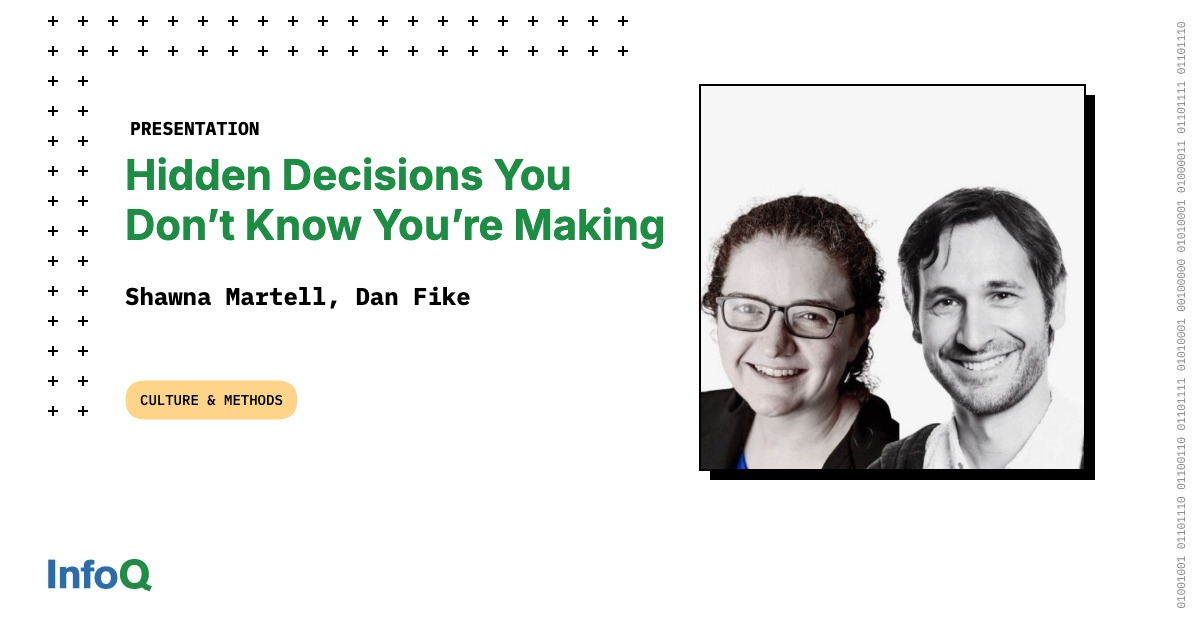 Presentation: Hidden Decisions You Don’t Know You’re Making