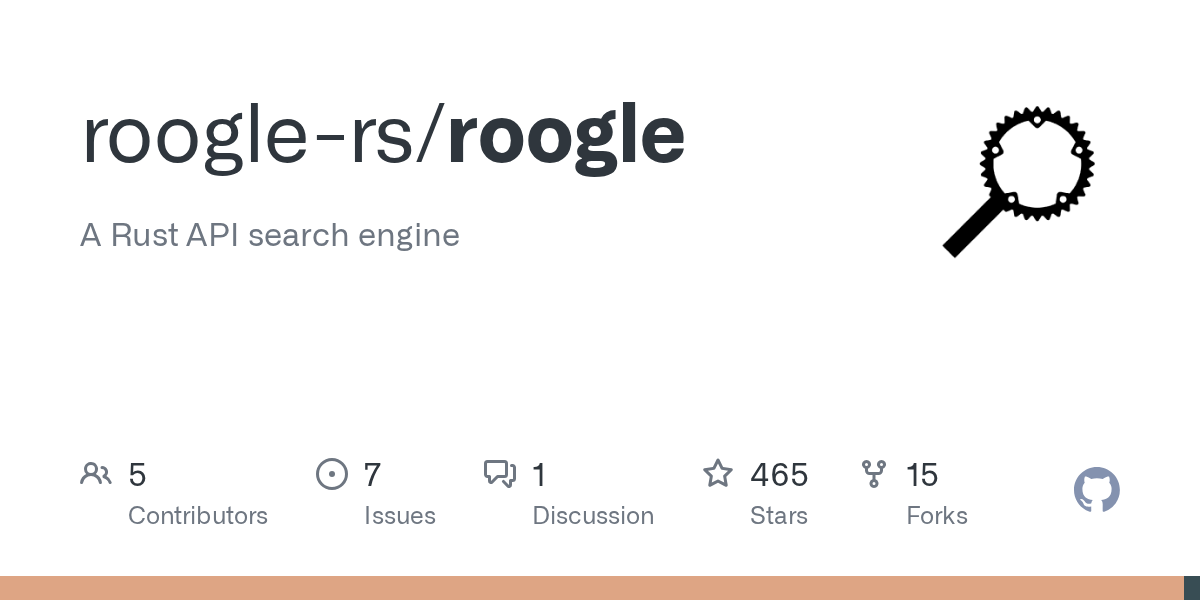 A Rust API search engine. Contribute to roogle-rs/roogle development by creating an account on GitHub.