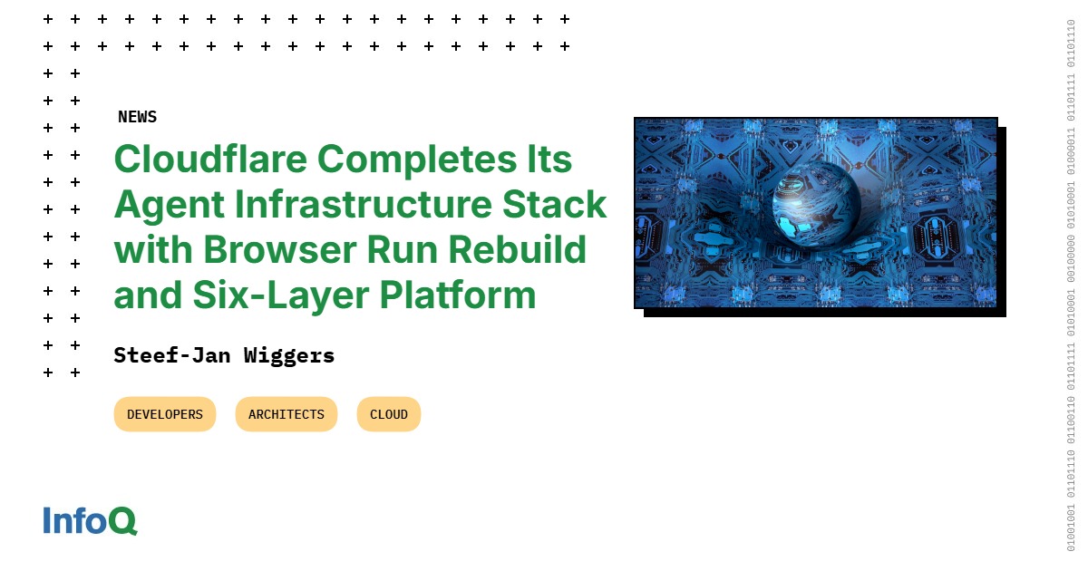 Cloudflare Completes Its Agent Infrastructure Stack with Browser Run Rebuild and Six-Layer Platform