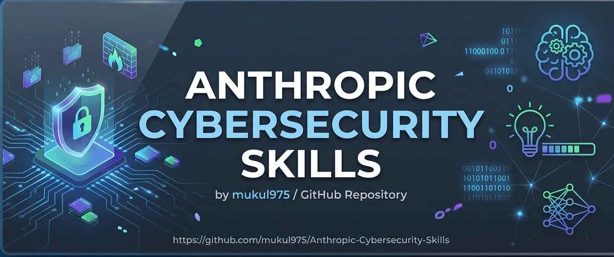 754 structured cybersecurity skills for AI agents · Mapped to 5 frameworks: MITRE ATT&amp;CK, NIST CSF 2.0, MITRE ATLAS, D3FEND &amp; NIST AI RMF · agentskills.io standard · Works with Claude Code,...
